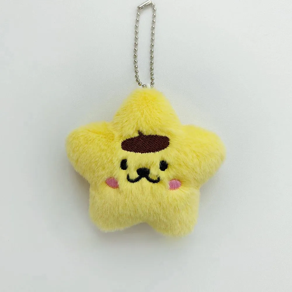 Sanrio Star Charm Keyring with Cute Characters