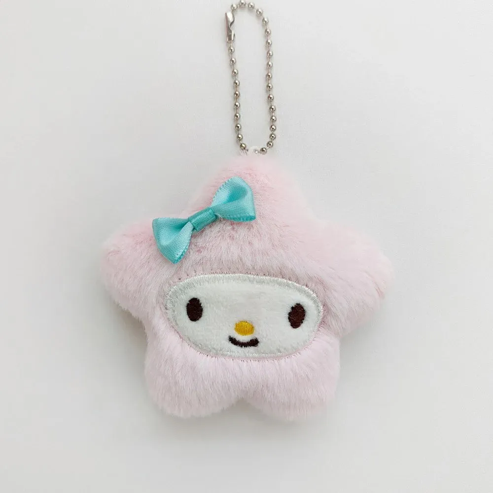 Sanrio Star Charm Keyring with Cute Characters
