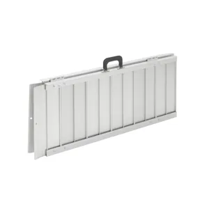 Single Fold Portable Wheelchair Scooter Ramp with Carry Handle and Travel Bag, 3 Feet Long - 1 Each