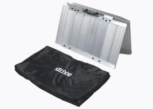 Single Fold Portable Wheelchair Scooter Ramp with Carry Handle and Travel Bag, 5 Feet Long - 1 Each