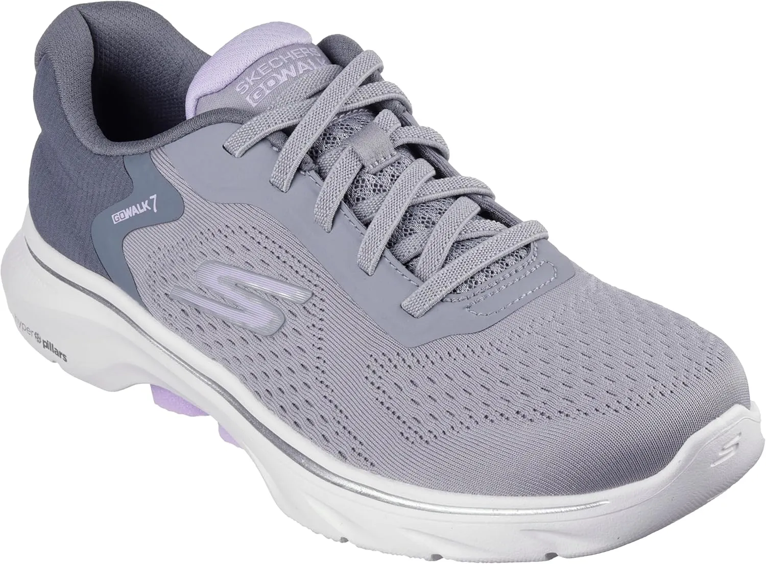 Skechers Women's Go Walk 7 - Cosmic Waves Athletic Walking Sneaker