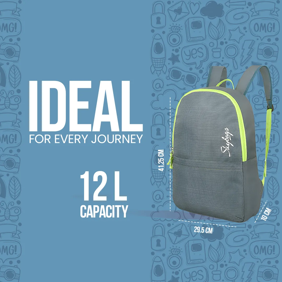 Skybags Flik O3  Daypack Grey