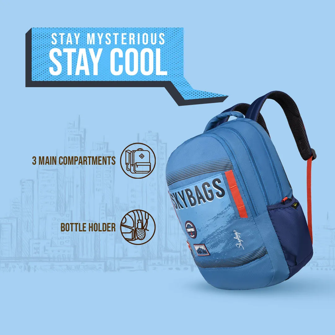 Skybags New Stream 23-10  School BP RC (H) Blue