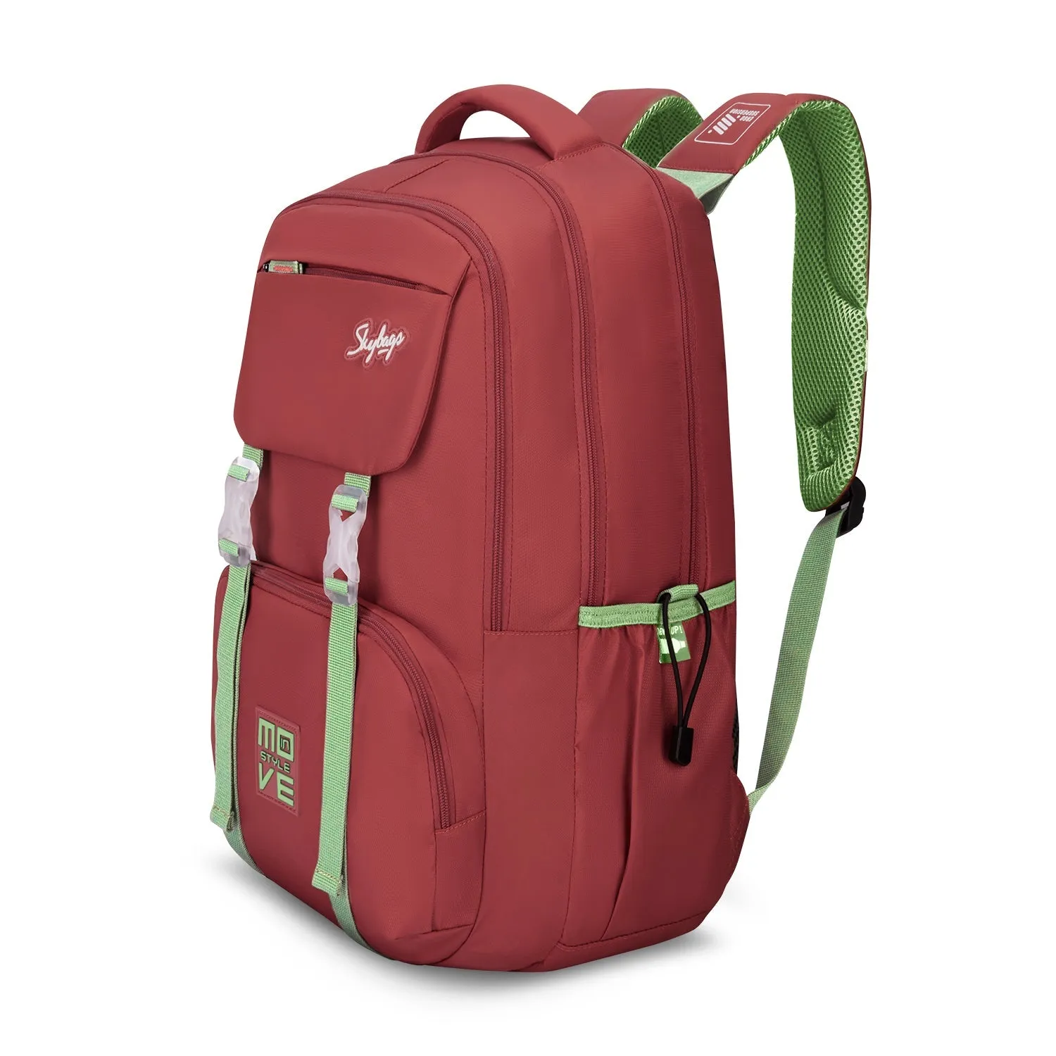 SKYBAGS SONIC PRO School Backpack for Boys & Girls, 42L, 3 Compartments Insulated Tiffin Compartment, Laptop Bag, Organizer   File Sleeve, Stylish & Trendy, Water Resistant, Lightweight Bags School