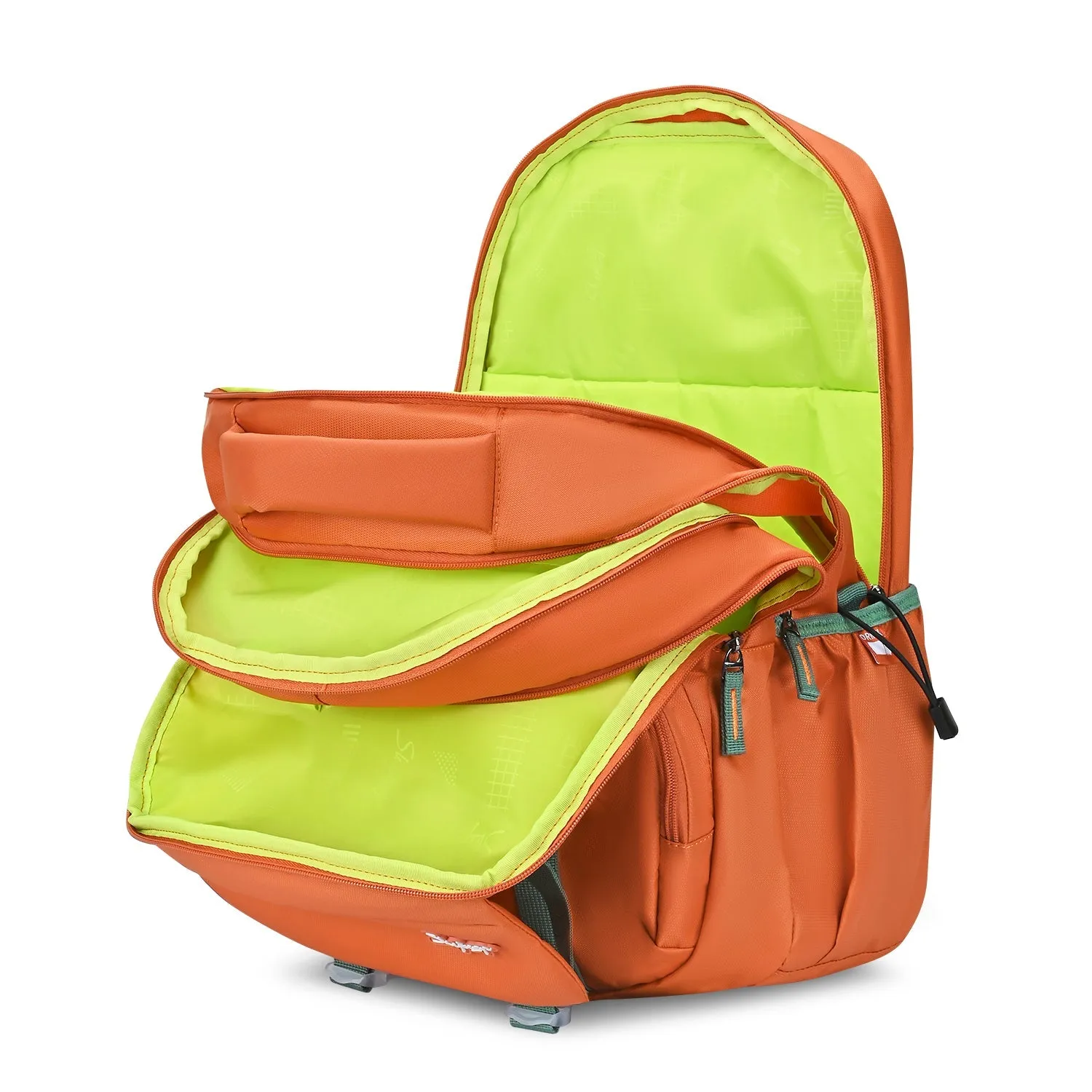 SKYBAGS SONIC PRO School Backpack for Boys & Girls, 42L, 3 Compartments Insulated Tiffin Compartment, Laptop Bag, Organizer   File Sleeve, Stylish & Trendy, Water Resistant, Lightweight Bags School