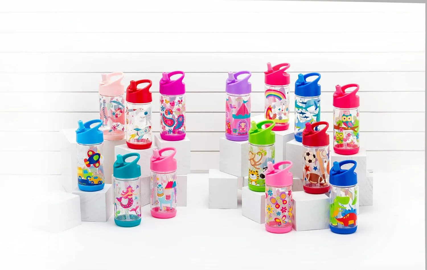 Stephen Joseph Flip Top Bottle, BUTTERFLY