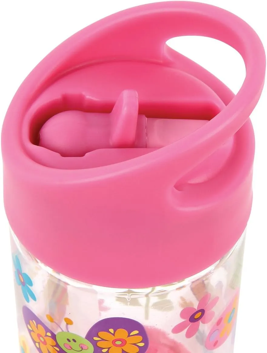 Stephen Joseph Flip Top Bottle, BUTTERFLY