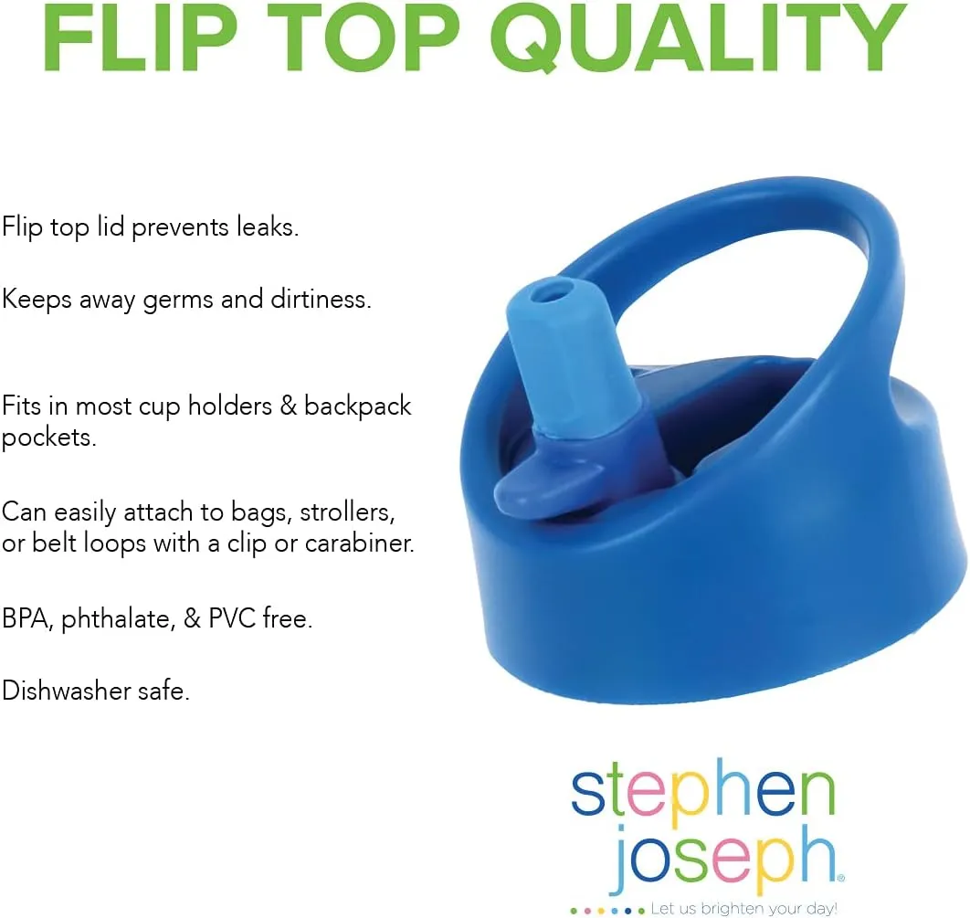 Stephen Joseph Flip Top Bottle, BUTTERFLY