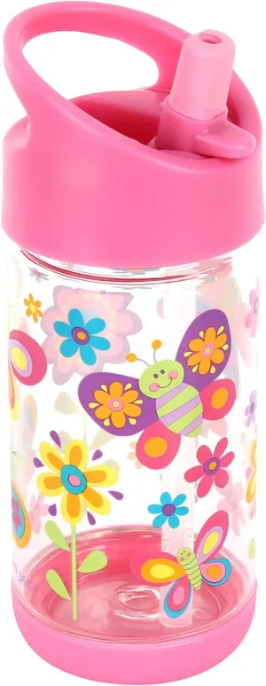 Stephen Joseph Flip Top Bottle, BUTTERFLY