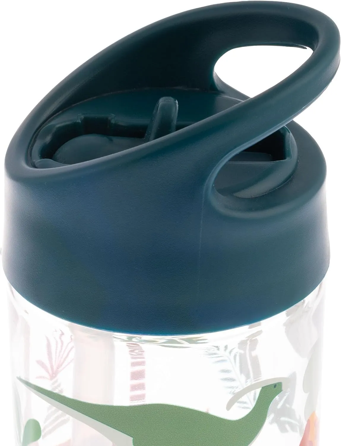 Stephen Joseph, Kids Flip Top Water Bottle, 10 oz Tritan BPA Free, Water Bottle for Girls & Boys, Back to School Flip Top Bottle, Blue Dino