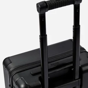 The Ridge Premium Hard Shell Carry On Luggage - TSA Approved Lock - 360° Spinner Wheels for Travel - Royal Black