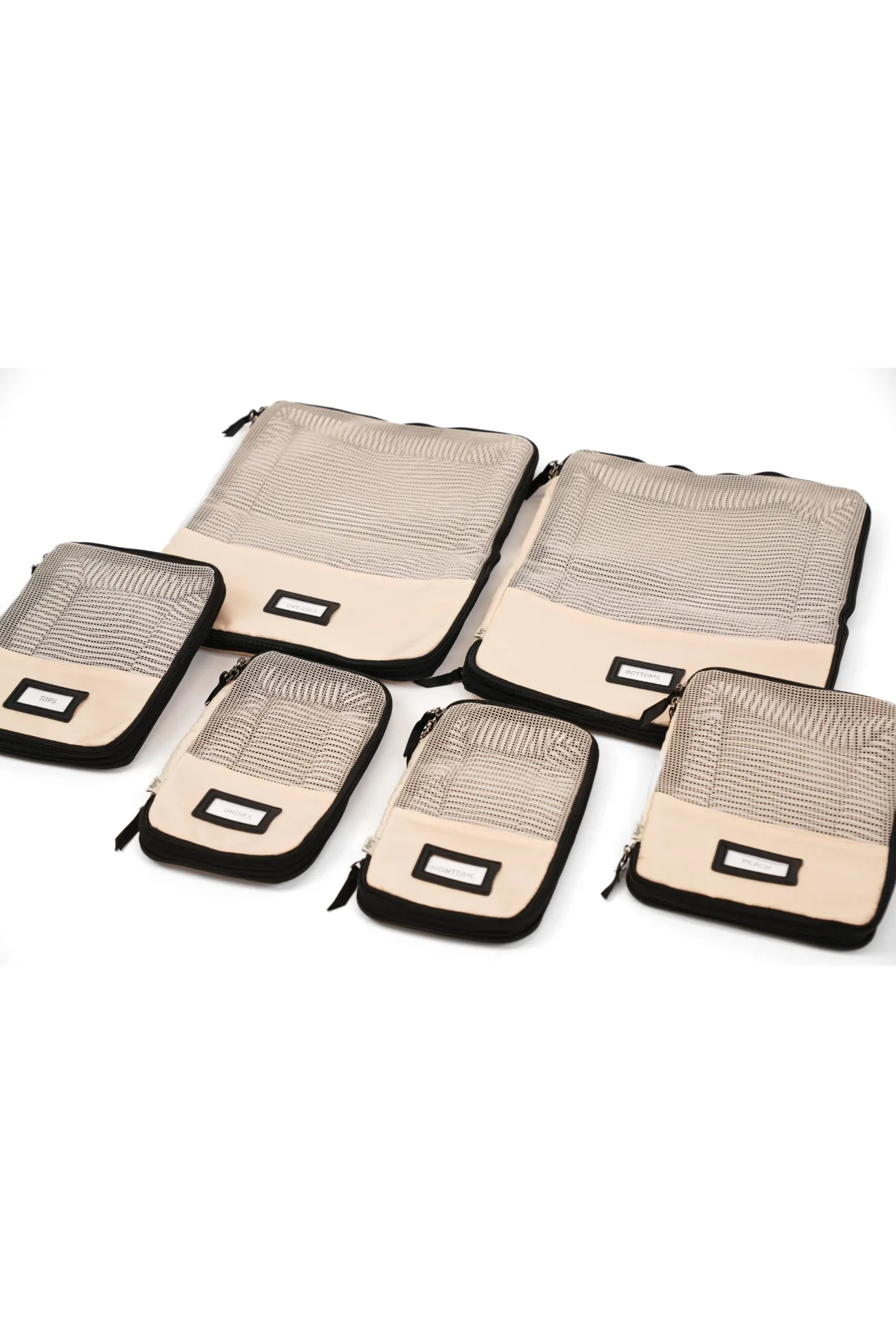 The Suitcase Set - Compression Packing Cubes 6 pc