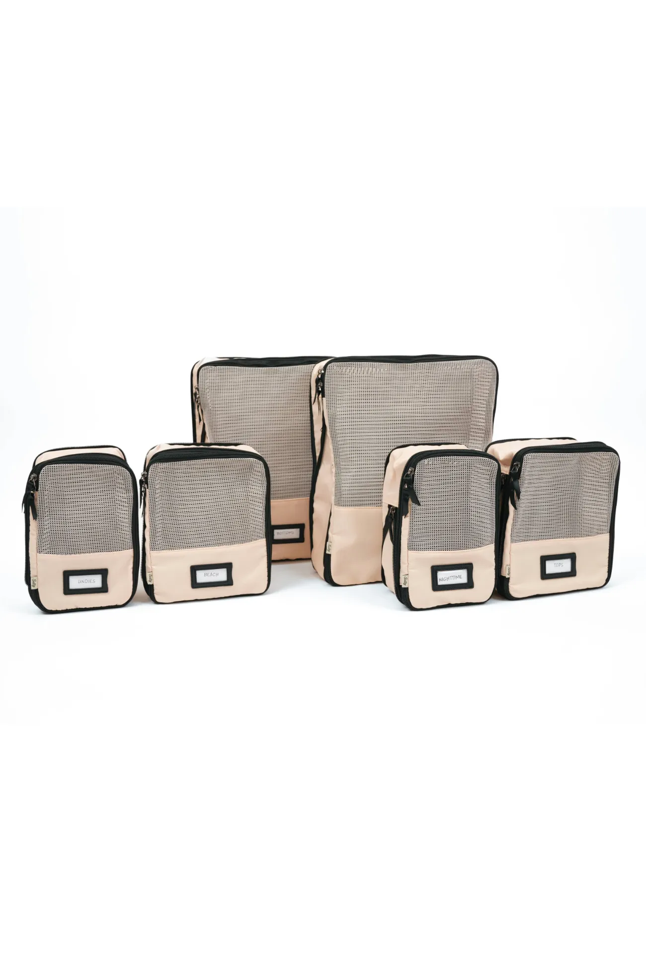 The Suitcase Set - Compression Packing Cubes 6 pc