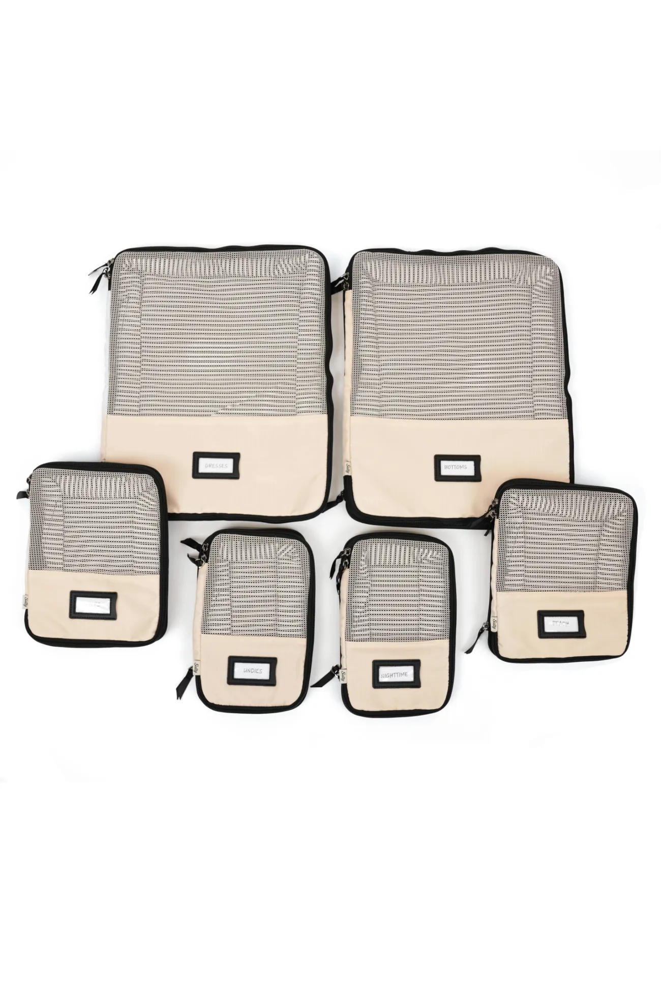 The Suitcase Set - Compression Packing Cubes 6 pc