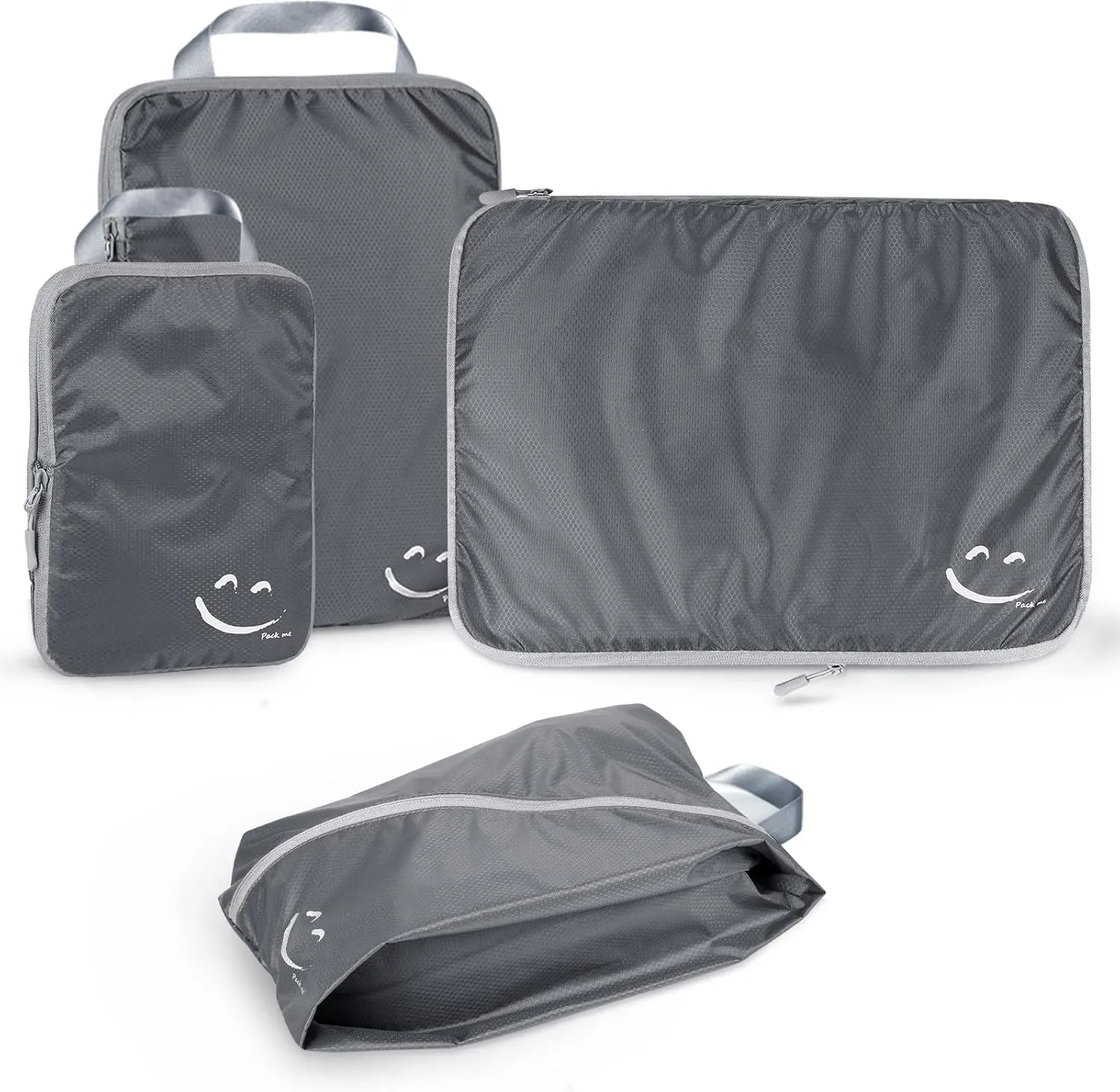 Travelkin 3 Set Packing Cubes - Compression Packing Cubes for Suitcase, Travel Organizers Bag Set