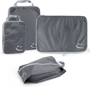 Travelkin 3 Set Packing Cubes - Compression Packing Cubes for Suitcase, Travel Organizers Bag Set