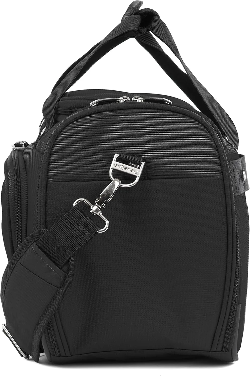 Travelpro Maxlite 5 Softside 2pc Set Expandable Carry On Luggage with 4 Spinner Wheels/Soft Underseat Tote, Lightweight Suitcase, Men and Women, Black