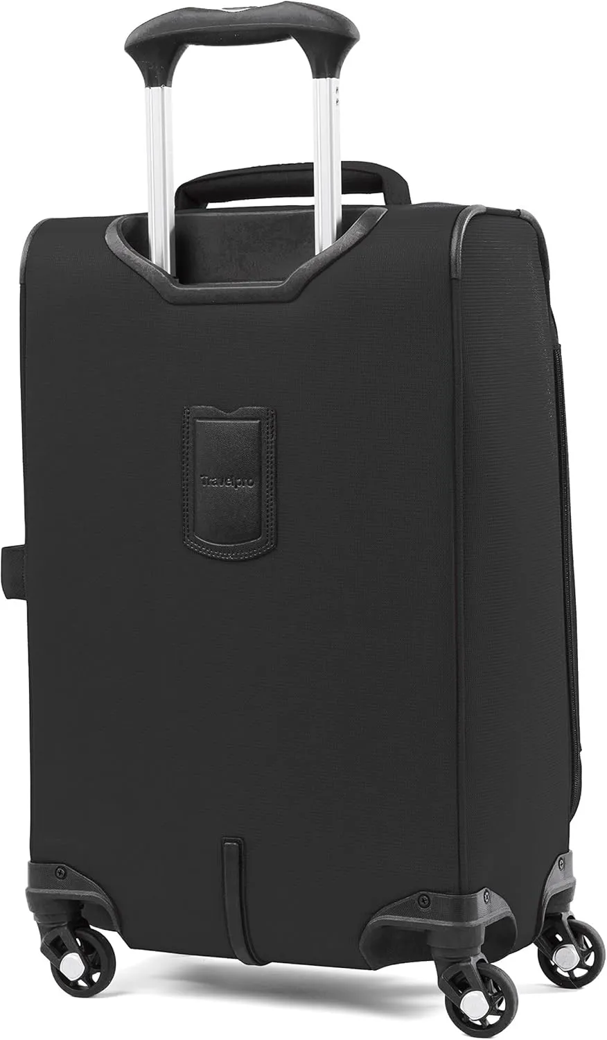 Travelpro Maxlite 5 Softside 2pc Set Expandable Carry On Luggage with 4 Spinner Wheels/Soft Underseat Tote, Lightweight Suitcase, Men and Women, Black
