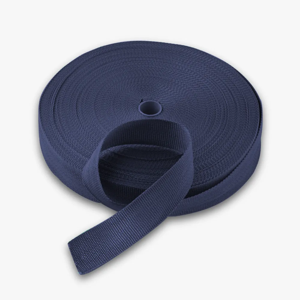 Twill Tape Polyester Navy #10 38mm