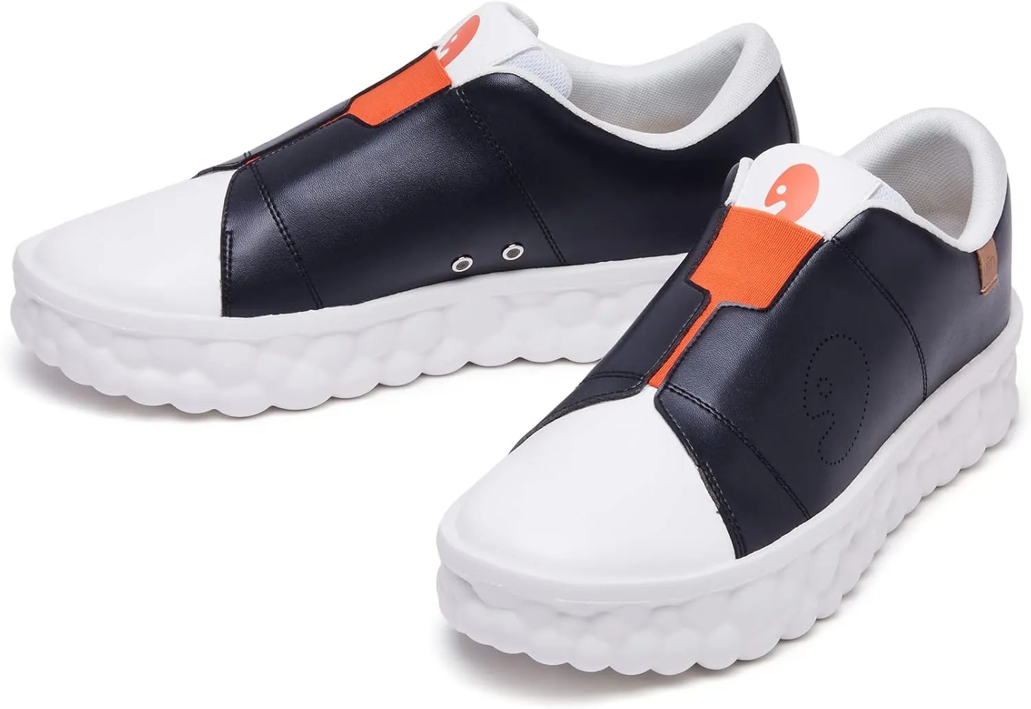 UIN Men's Fashion Sneakers Lightweight Walking Casual Slip Ons Art Painted Athletic Travel Skate Shoes Las Ramblas