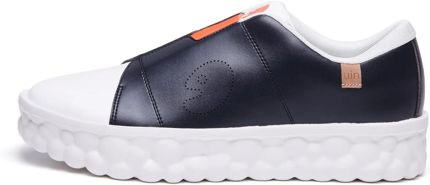 UIN Men's Fashion Sneakers Lightweight Walking Casual Slip Ons Art Painted Athletic Travel Skate Shoes Las Ramblas