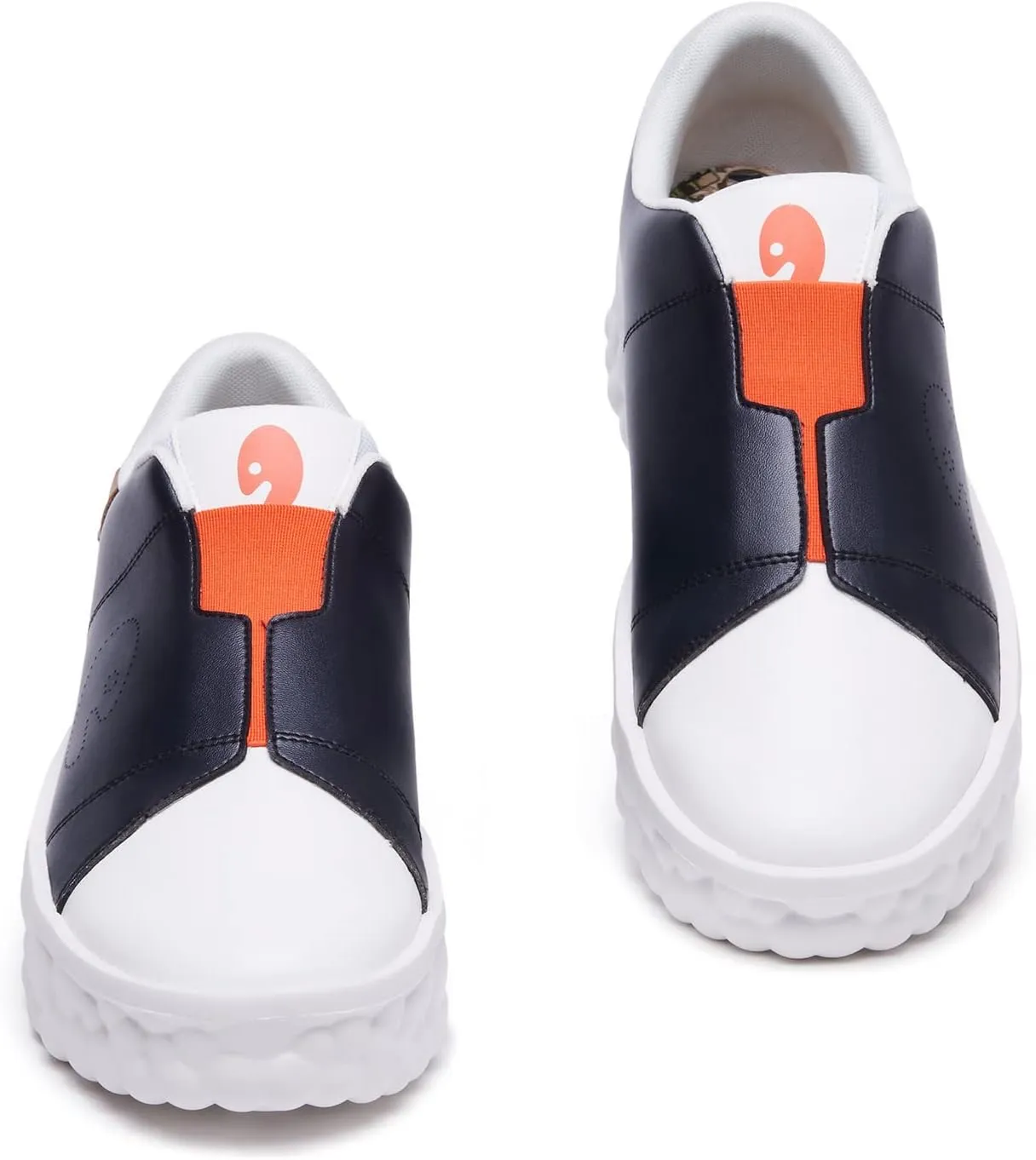 UIN Men's Fashion Sneakers Lightweight Walking Casual Slip Ons Art Painted Athletic Travel Skate Shoes Las Ramblas