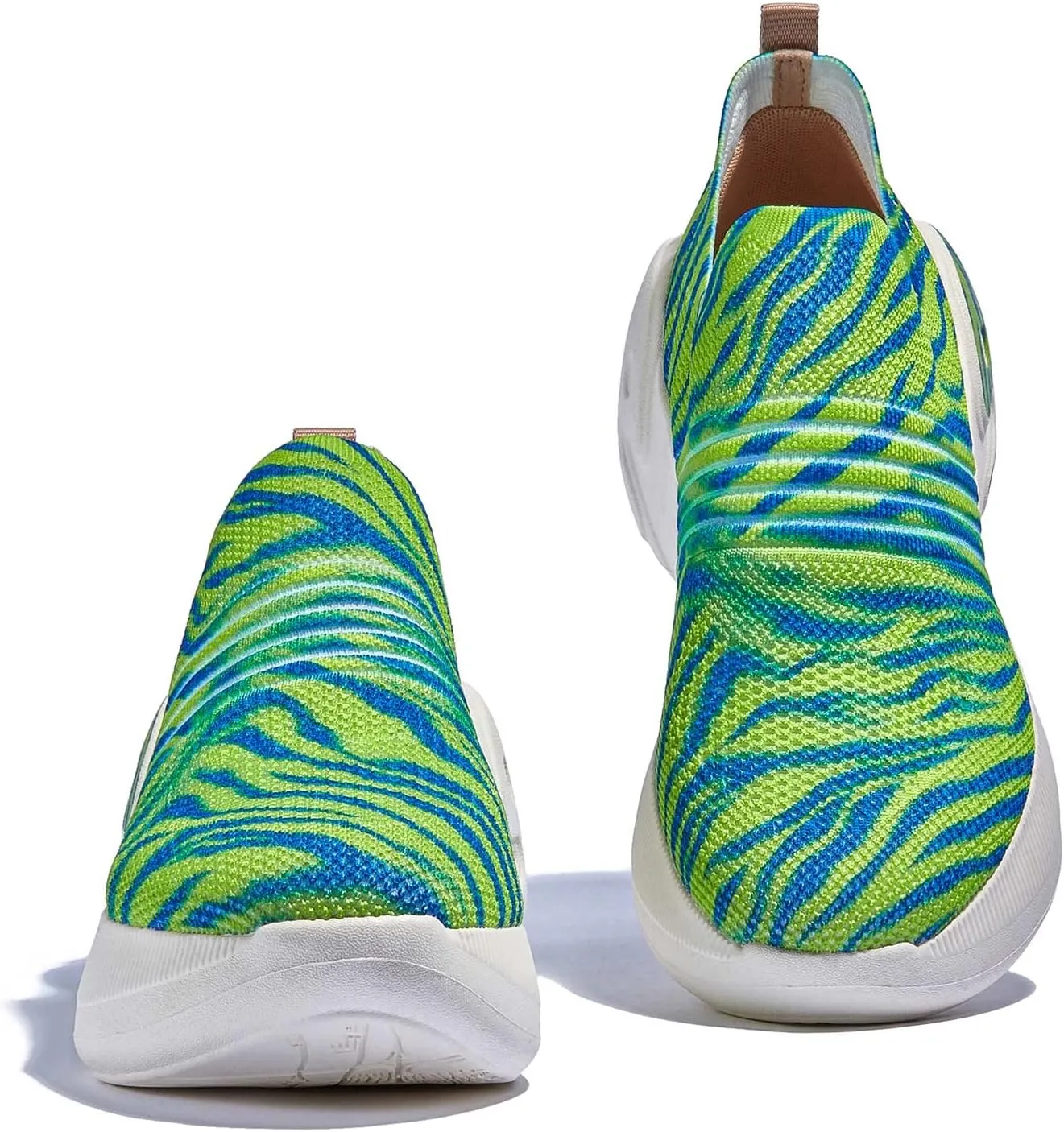 UIN Women's Travel Walking Shoes Art Painted Slip Ons Casual Lightweight Comfortable Chunky Fashion Sneaker Zaragoza Series