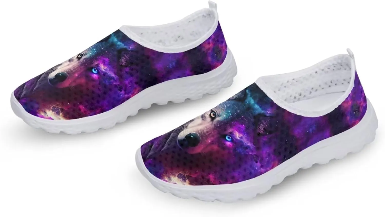 Uourmeti Women’S Running Shoes Gym Walking Workout Sneakers Slip Ons Size 5.5-11.5