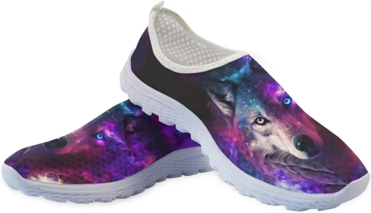 Uourmeti Women’S Running Shoes Gym Walking Workout Sneakers Slip Ons Size 5.5-11.5