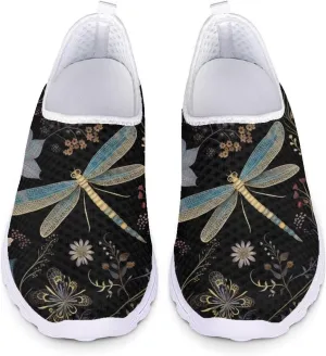 Uourmeti Women’S Running Shoes Gym Walking Workout Sneakers Slip Ons Size 5.5-11.5