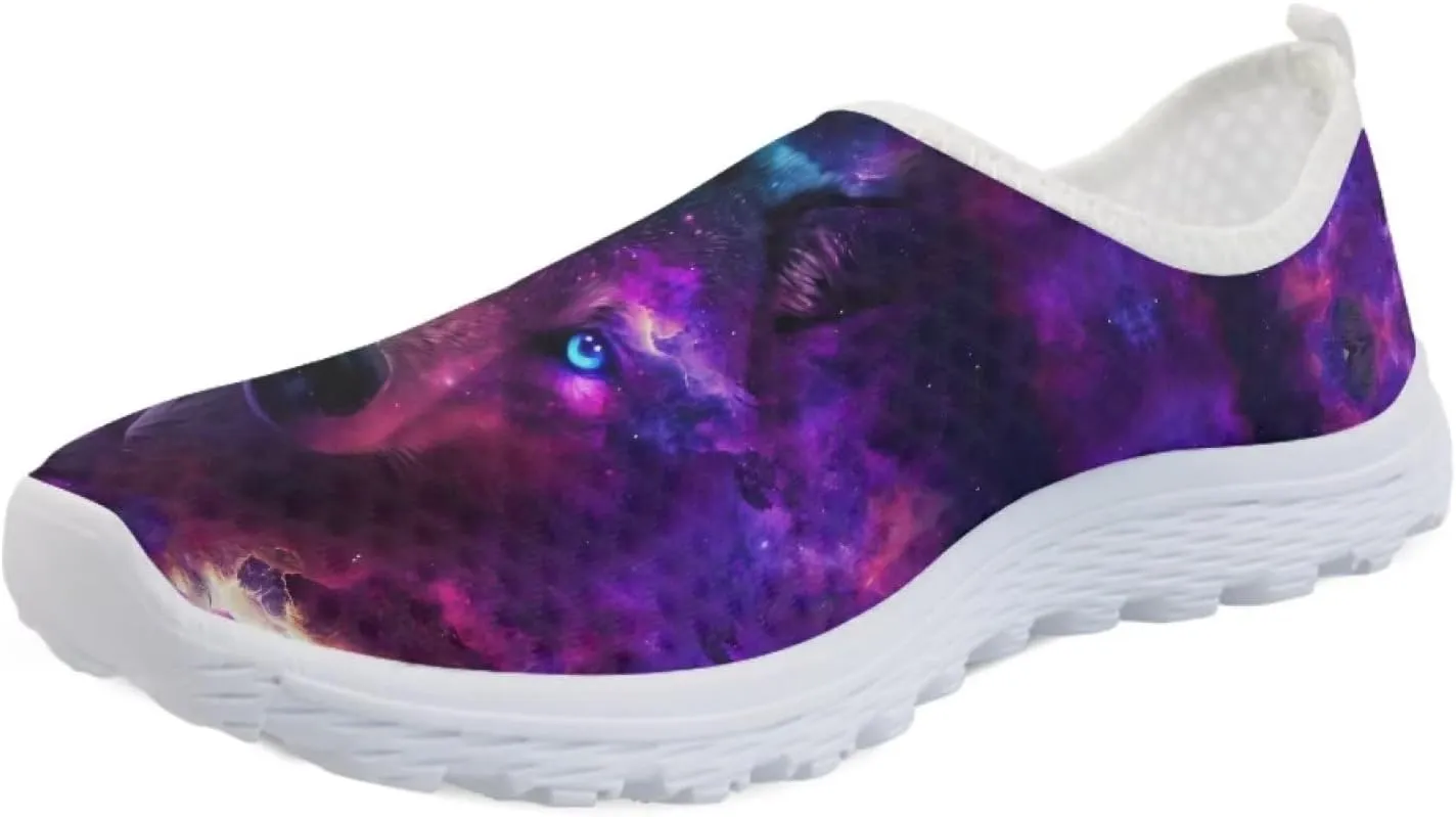 Uourmeti Women’S Running Shoes Gym Walking Workout Sneakers Slip Ons Size 5.5-11.5