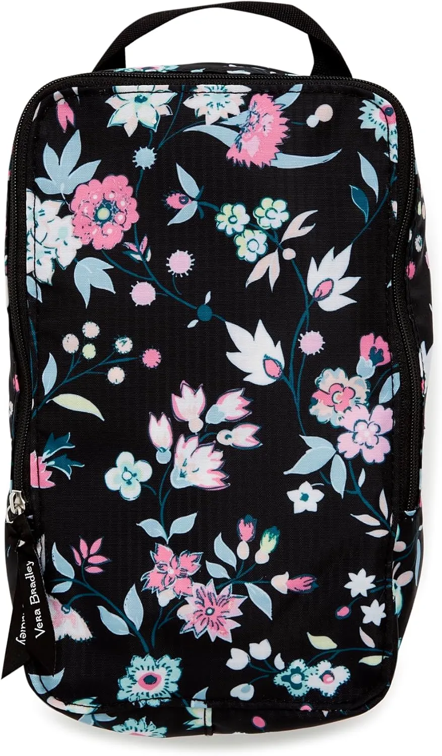 Vera Bradley Women's Compression Packing Cube 3-Piece Set Travel Accessory, Botanical Ditsy, One Size