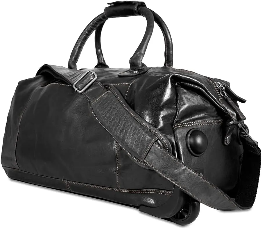 Voyager Wheeled Duffle #7520 (Black)