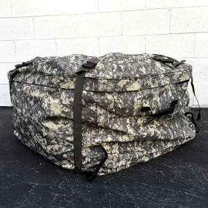 Waterproof Roof Top Cargo Carrier Bag for Car SUV UTV Truck Van Travel Luggage Storage Camouflage Camo Large Sport Gear Equipment Road Trips Straps Handy Storage
