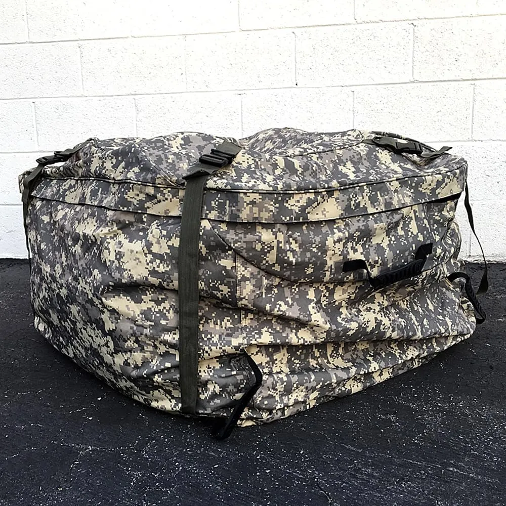 Waterproof Roof Top Cargo Carrier Bag for Car SUV UTV Truck Van Travel Luggage Storage Camouflage Camo Large Sport Gear Equipment Road Trips Straps Handy Storage